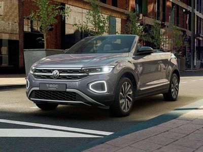 Neu VW T-Roc Cabriolet Goal 150 PS (110 kW) 2025 Rauchgrau schwarz Cabrio