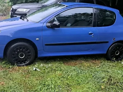 Gebraucht Peugeot 206 84 PS (61 kW) 2004 Blau Kleinwagen