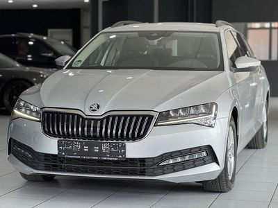 Second-hand Skoda Superb 150 CP (110 kW) 2022 Argintiu Break