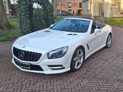 Gebraucht Mercedes SL350 2LOOK Edition 306 PS (225 kW) 2015 Weiß Cabrio