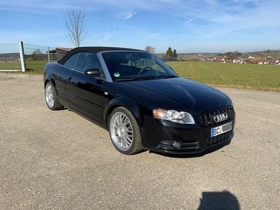 Gebraucht Audi A4 Cabriolet S-Line 140 PS (102 kW) 2007 Schwarz Cabrio