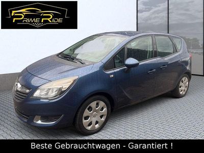 Gebraucht Opel Meriva Edition 95 PS (69 kW) 2016 Blau Van / Kleinbus
