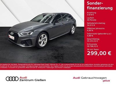 Daytonagrau perleffekt Gebraucht 2024 Audi A4 S-Line Kombi | 37.930 € (Guter Preis)