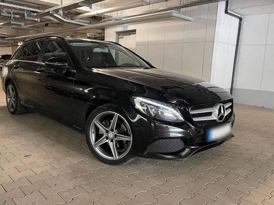 Gebraucht Mercedes C200 AMG 136 PS (100 kW) 2015 Schwarz Kombi