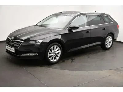 Gebraucht Skoda Superb Premium Edition 200 PS (147 kW) 2022 Schwarzmagic perleffekt (metallic) Kombi