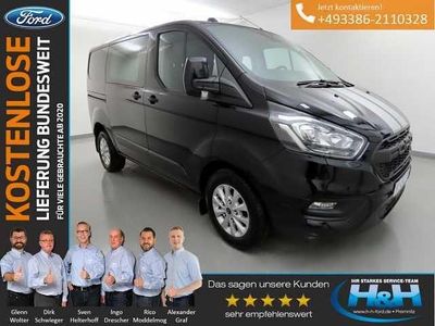 Gebraucht Ford Transit Custom Trend 170 PS (125 kW) 2023 Obsidianschwarz Limousine