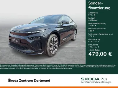 Gebraucht Skoda Enyaq iV SportLine 210 kW (286 PS) 2025 Schwarz SUV