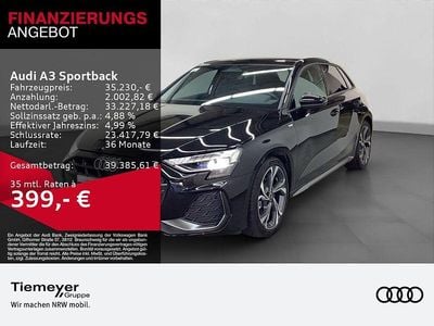 Gebraucht Audi A3 S-Line 150 PS (110 kW) 2025 Schwarz Limousine