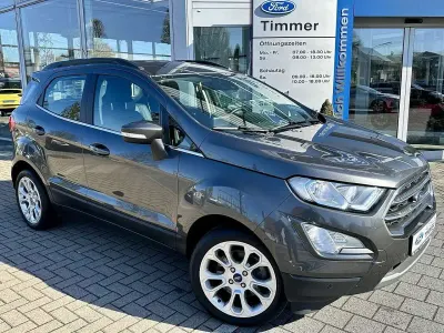 Gebraucht Ford Ecosport Titanium 125 PS (91 kW) 2021 Magnetic grau metallic SUV