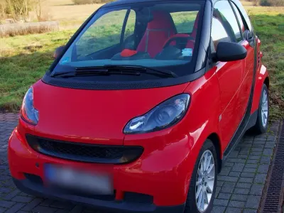 Używany Smart ForTwo Coupé 61 KM (44 kW) 2009 Czerwony Coupe