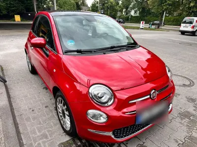 Brugt Fiat 500 69 HK (50 kW) 2018 Rød Hatchback