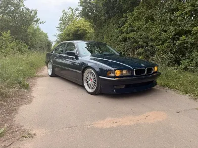 Gebraucht BMW 730 218 PS (160 kW) 1995 Blau Limousine