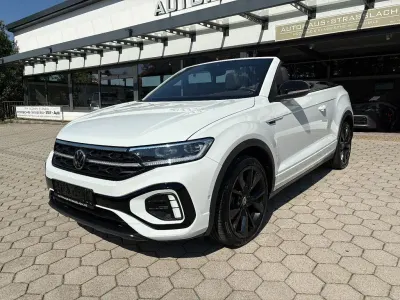 Gebraucht VW T-Roc Cabriolet IQ Drive 150 PS (110 kW) 2022 Weiß Cabrio