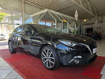 Schwarz Gebraucht 2016 Mazda 3 Sports-Line Limousine | 13.700 € (Etwas zu teuer)