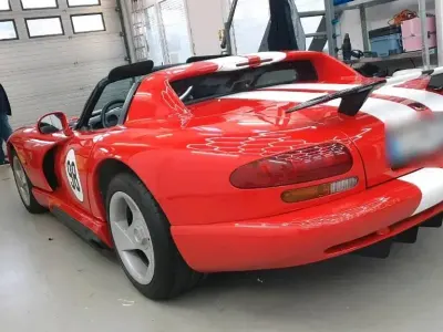Brugt Dodge Viper 400 HK (294 kW) 1993 Rød Cabriolet