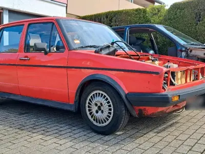 Gebraucht VW Golf I GTD 100 PS (73 kW) 1982 Rot Kleinwagen