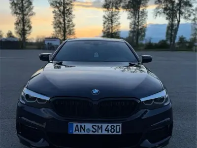 Używany BMW 520 M Sport 184 KM (135 kW) 2018 Czarny Sedan/Limuzyna