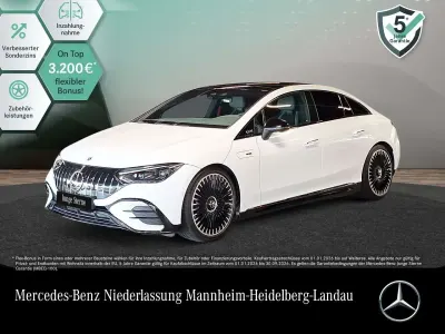 Gebraucht Mercedes EQE AMG 43 Premium 350 kW (476 PS) 2022 Weiß Limousine