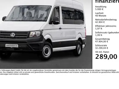 Nowe VW Crafter 140 KM (102 kW) 2026 Biały Van