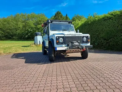 Gebraucht Land Rover Defender 136 PS (100 kW) 1997 Weiß SUV