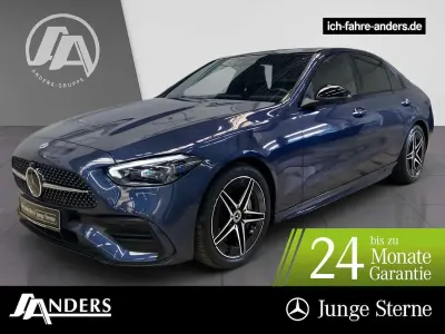 Gebraucht Mercedes C200 AMG 204 PS (150 kW) 2024 Sodalith blau Limousine