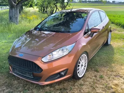 Gebraucht Ford Fiesta Titanium 80 PS (58 kW) 2013 Braun Kleinwagen