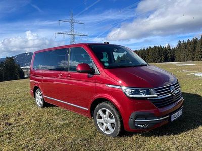 Gebraucht VW Multivan 150 PS (110 kW) 2021 Rot Van