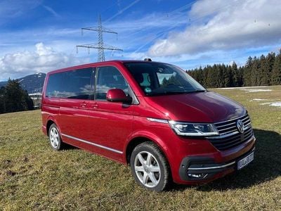 Gebraucht VW Multivan Generation Six 150 PS (110 kW) 2021 Rot Van