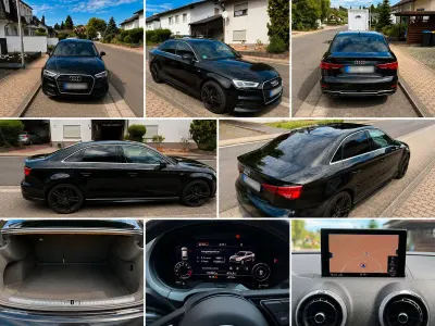 Gebraucht Audi A3 S-Line 150 PS (110 kW) 2016 Schwarz Limousine