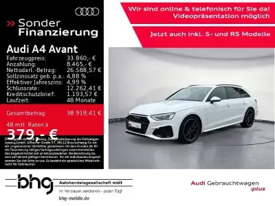 Gebraucht Audi A4 S-Line 204 PS (150 kW) 2024 Weiß Kombi