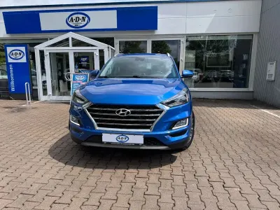 Gebraucht Hyundai Tucson Premium 136 PS (100 kW) 2019 Blau SUV