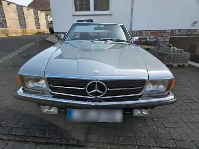Brugt Mercedes SL380 218 HK (160 kW) 1980 Sølv Cabriolet