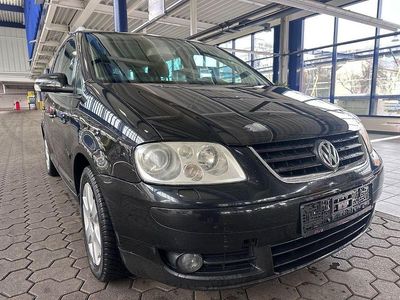 Gebraucht VW Touran Highline 140 PS (102 kW) 2004 Schwarz Van / Kleinbus