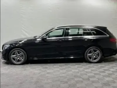 Gebraucht Mercedes C300 AMG line 2020 Schwarz Kombi