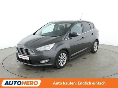 Grau Gebraucht 2017 Ford C-MAX Titanium Van / Kleinbus | 13.850 € (Etwas zu teuer)