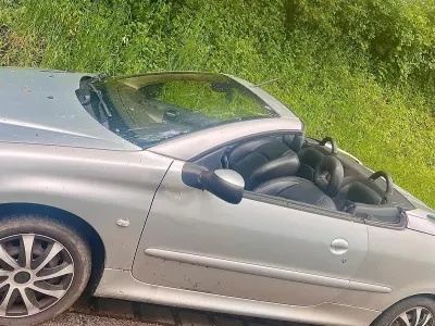 Gebraucht Peugeot 206 CC 109 PS (80 kW) 2005 Grau Cabrio