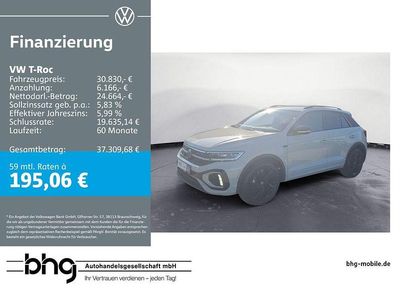 Gebraucht VW T-Roc R-line 150 PS (110 kW) 2025 Grau SUV