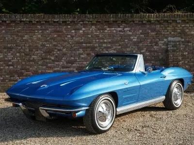 Gebraucht Corvette Stingray 1964 Blau Cabrio