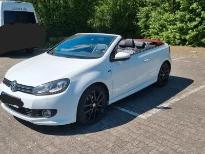Gebraucht VW Golf Cabriolet Allstar 150 PS (110 kW) 2016 Weiß Cabrio
