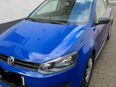 Gebraucht VW Polo Trendline 60 PS (44 kW) 2011 Blau Kleinwagen