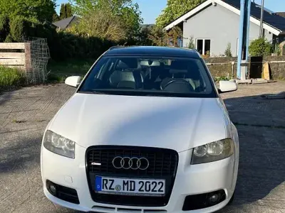 Używany Audi A3 S-Line 140 KM (102 kW) 2007 Biały Hatchback
