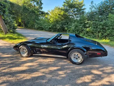 Gebraucht Corvette Stingray 165 PS (121 kW) 1976 Schwarz Coupé