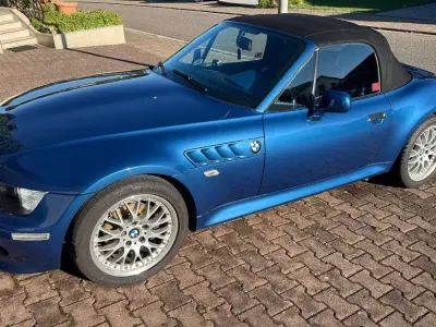 Gebraucht BMW Z3 Sport Line 170 PS (125 kW) 2001 Blau Cabrio