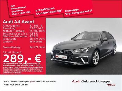 Gebraucht Audi A4 Design 163 PS (119 kW) 2022 Daytonagrau perleffekt Kombi