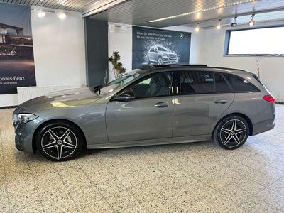 gebraucht Mercedes C220 T d AMG Line + NIGHT NAV/LED/PSD/AHK/TW/PTS/MEMORY