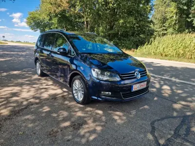 Gebraucht VW Sharan Cup 140 PS (102 kW) 2015 Blau Van / Kleinbus