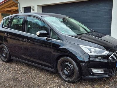 Gebraucht Ford C-MAX Titanium 150 PS (110 kW) 2018 Schwarz Van / Kleinbus