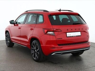 Gebraucht Skoda Karoq SportLine 190 PS (139 kW) 2022 Rot SUV
