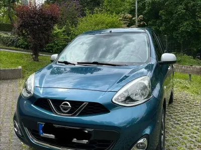 Gebraucht Nissan Micra 80 PS (58 kW) 2017 Blau Kleinwagen