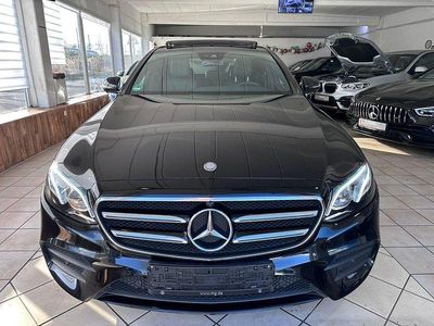 Gebraucht Mercedes E220 AMG 194 PS (142 kW) 2017 Schwarz/baltic black Limousine
